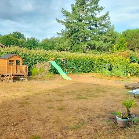 Maison Landaise - 165m2 Avec Piscine Ferienhaus Commensacq
